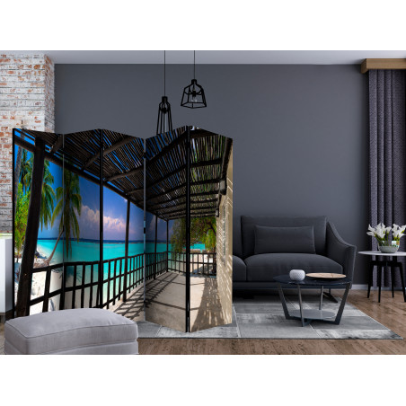 Paravan Carefree Paradise Ii [Room Dividers] 225 cm x 172 cm-01