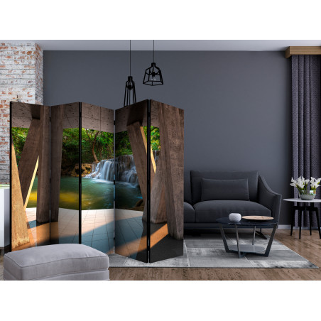 Paravan Landscape Of Modernity Ii [Room Dividers] 225 cm x 172 cm-01