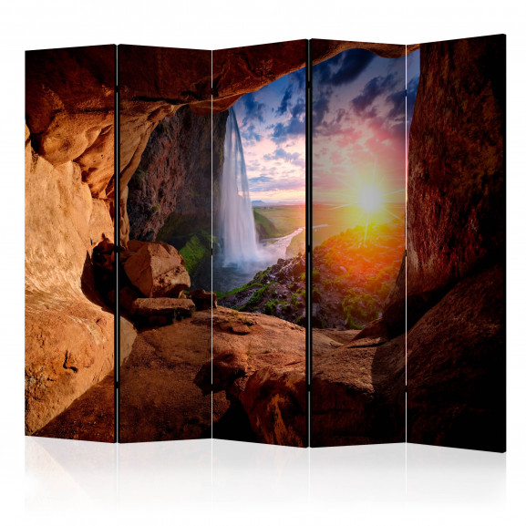 Paravan Cave: Seljalandsfoss Waterfall Ii [Room Dividers] 225 cm x 172 cm