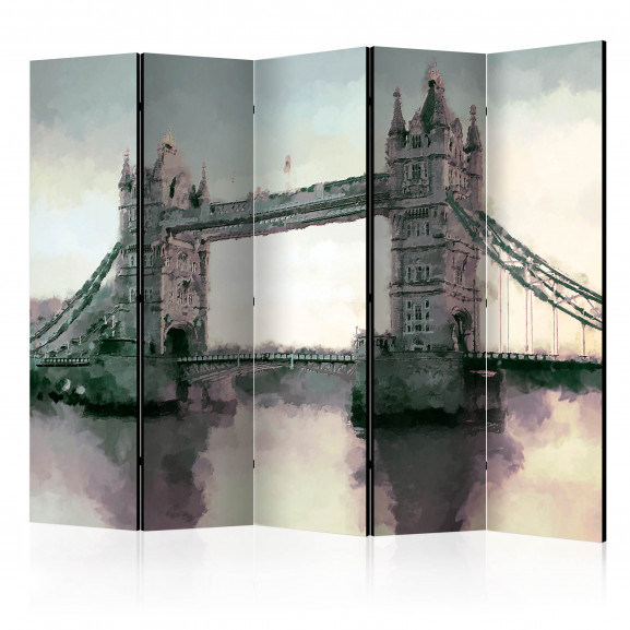 Paravan Victorian Tower Bridge Ii [Room Dividers] 225 cm x 172 cm