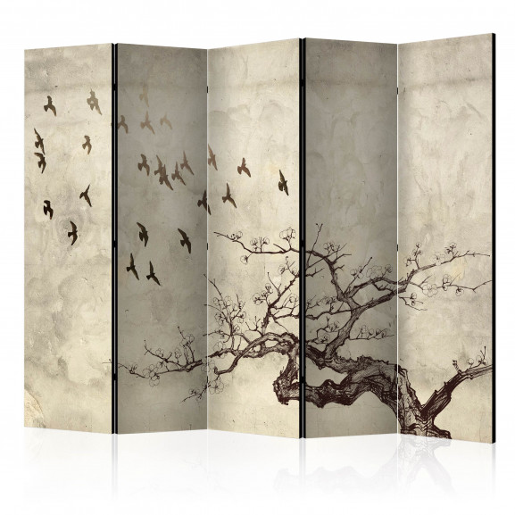 Paravan Flock Of Birds Ii [Room Dividers] 225 cm x 172 cm