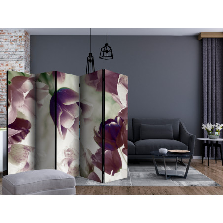 Paravan Heavenly Tulips Ii [Room Dividers] 225 cm x 172 cm-01