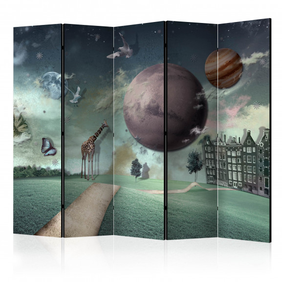 Paravan City Of The Future Ii [Room Dividers] 225 cm x 172 cm