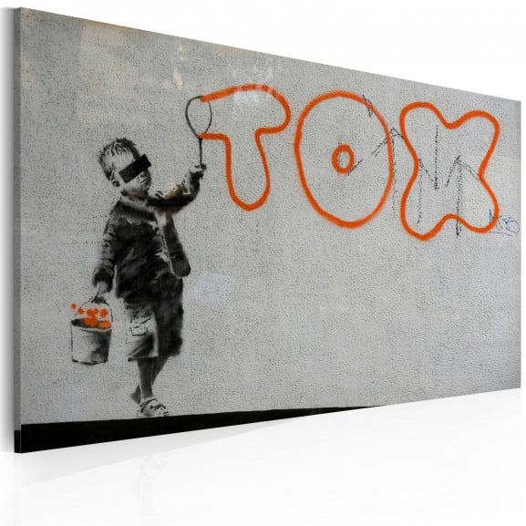 Tablou Wallpaper Graffiti (Banksy)