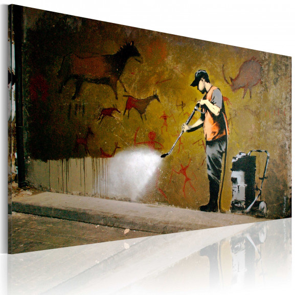 Tablou Whitewashing Lascaux (Banksy)