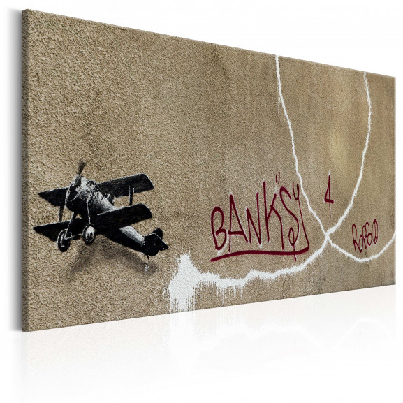 Tablou Love Plane By Banksy