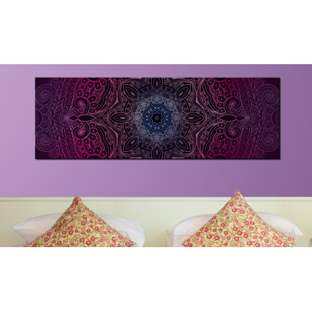 Tablou Purple Mandala-01