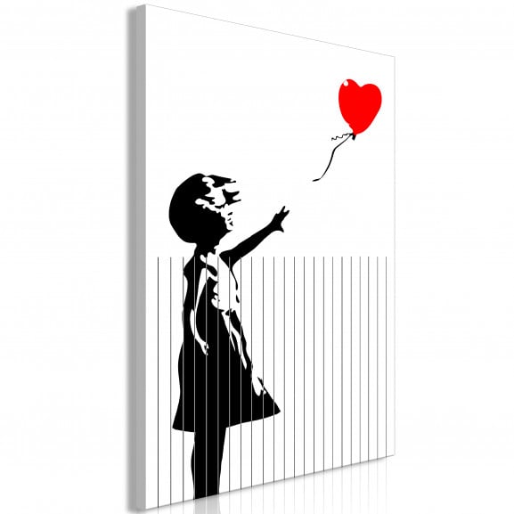 Tablou Cut Banksy (1 Part) Vertical