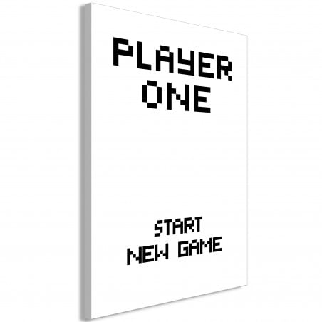 Tablou Start New Game (1 Pat) Vertical-01
