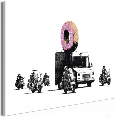 Tablou Donut Police (1 Part) Wide-01