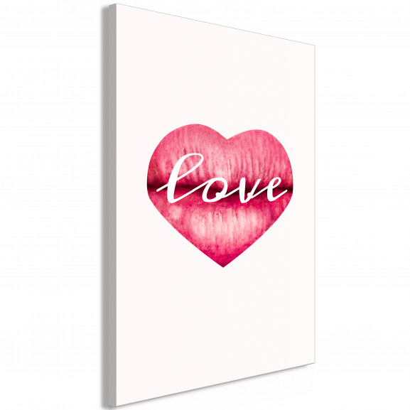 Tablou Love Lips (1 Part) Vertical