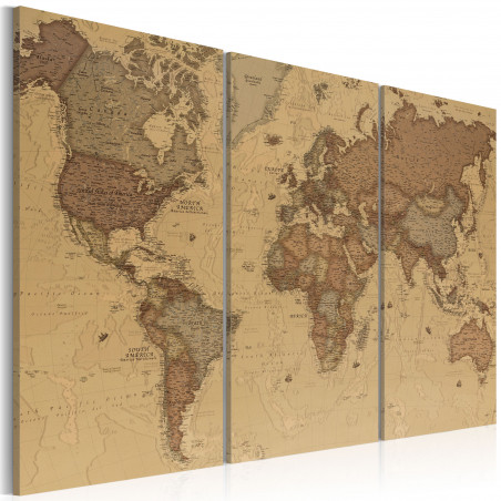 Tablou Stylish World Map-01