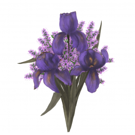 Lumanare Parfumata Tuscan Iris & Patchouli-01