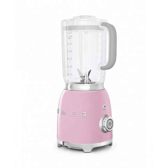 Blender SMEG BLF01PKEU, Stilul Anilor 50, Roz, 4.8 L