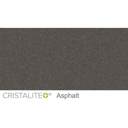 Chiuveta bucatarie Schock Formhaus D-150L Cristalite Asphalt, granit, reversibila, montare pe blat 100 x 50 cm