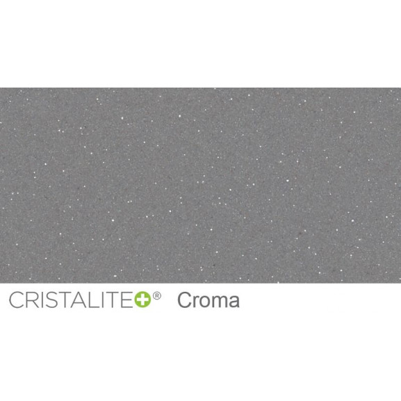 Chiuveta bucatarie Schock Ronda D-100 Cristalite Croma, granit, reversibila, montare pe blat 58 x 50 cm