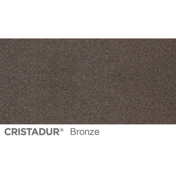 Chiuveta bucatarie Schock Mono D-150 Cristadur Bronze, granit, reversibila, montare pe blat 86 x 51 cm