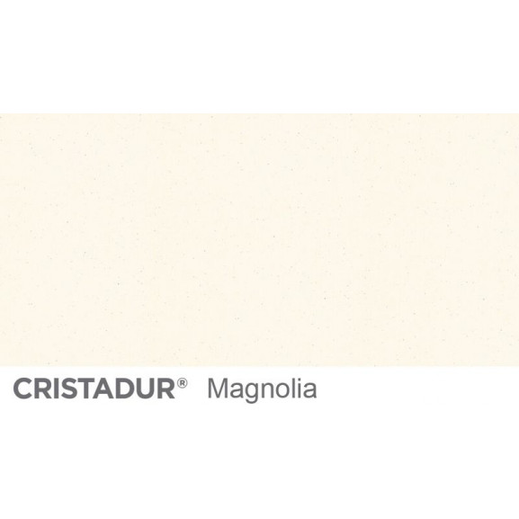 Chiuveta bucatarie Schock Mono D-150 Cristadur Magnolia, granit, reversibila, montare pe blat 86 x 51 cm