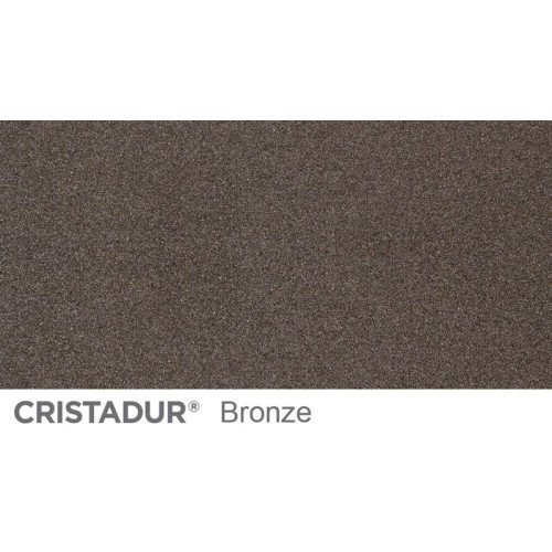 Baterie bucatarie Schock Papilio Cristadur Bronze, aspect granit, cartus ceramic, maro bronz