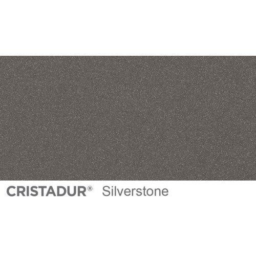 Baterie bucatarie Schock Papilio Cristadur Silverstone, aspect granit, cartus ceramic, gri inchis