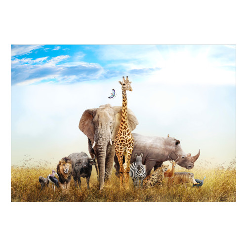 Fototapet Fauna of Africa