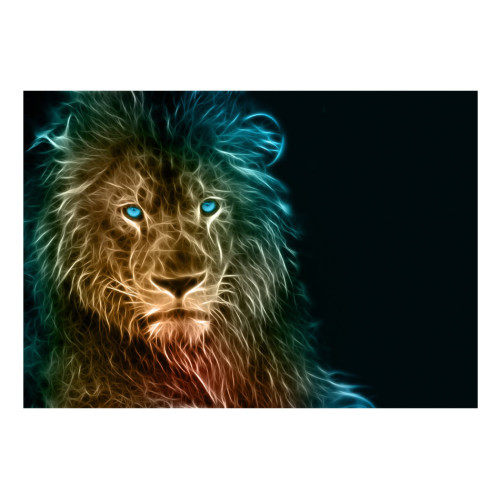 Fototapet autoadeziv Abstract lion