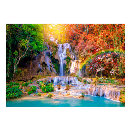 Fototapet autoadeziv Tat Kuang Si Waterfalls