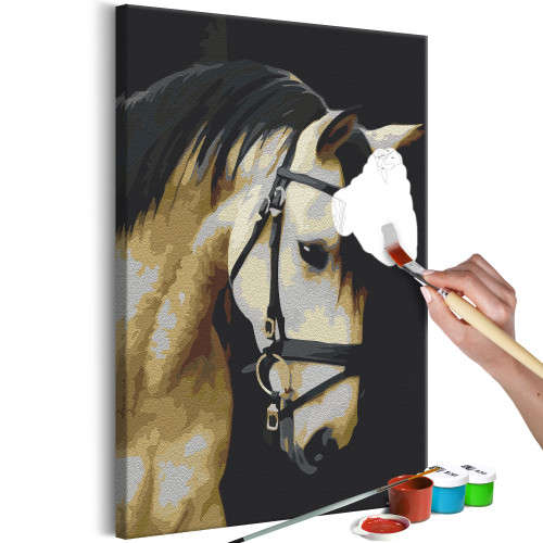Pictatul pentru recreere Horse Portrait