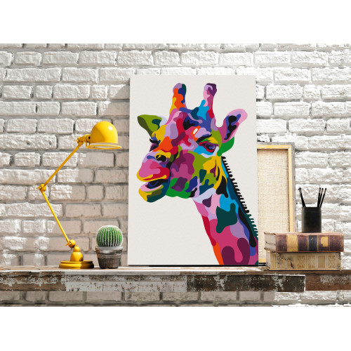 Pictatul pentru recreere Colourful Giraffe