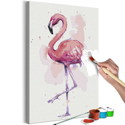 Pictatul pentru recreere Friendly Flamingo