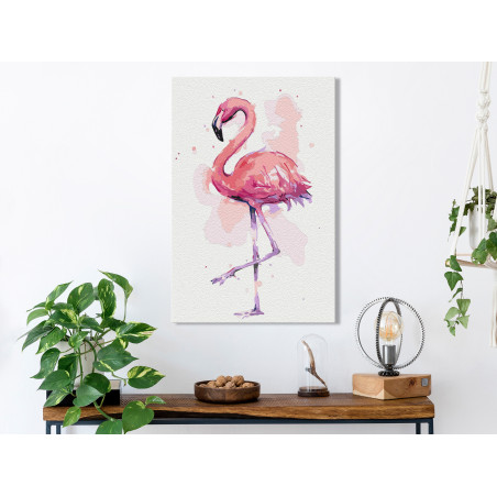 Pictatul pentru recreere Friendly Flamingo 40 x 60 cm-01