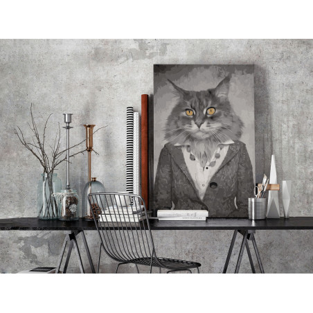 Pictatul pentru recreere Elegant Cat 40 x 60 cm-01