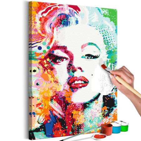 Pictatul pentru recreere Charming Marilyn 40 x 60 cm-01