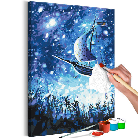 Pictatul pentru recreere Flying Ship 40 x 60 cm-01