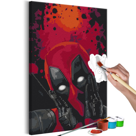 Pictatul pentru recreere Deadpool 40 x 60 cm-01