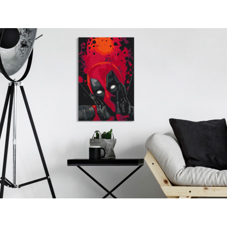 Pictatul pentru recreere Deadpool 40 x 60 cm-01