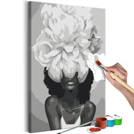 Pictatul pentru recreere White Flower 40 x 60 cm-01