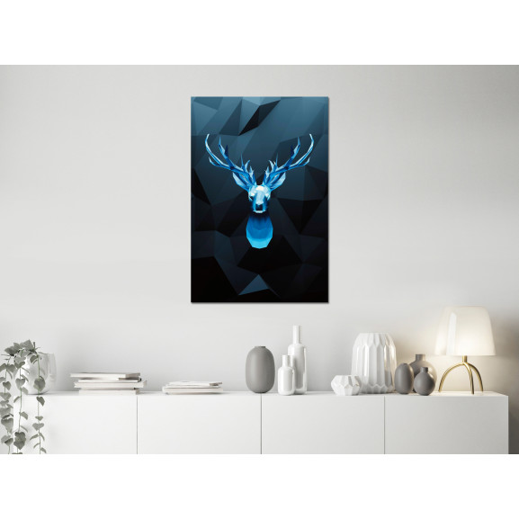 Tablou Ice Deer (1 Part) Vertical 40 x 60 cm