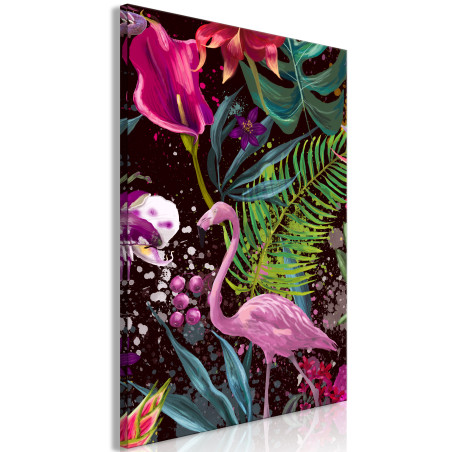 Tablou Flamingo Land (1 Part) Vertical 40 x 60 cm-01