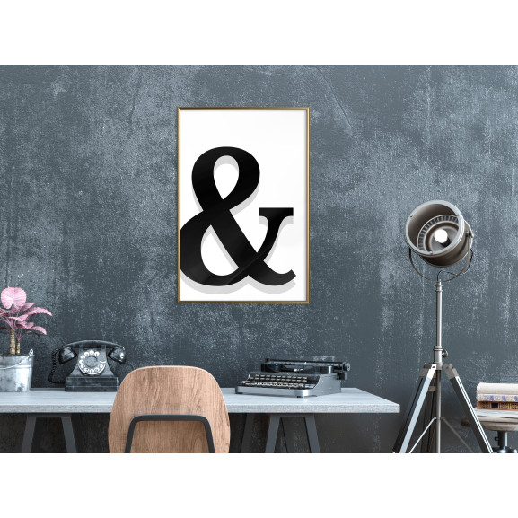 Poster Ampersand's Shadow