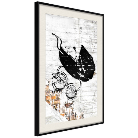 Poster Banksy: Baby Stroller-01