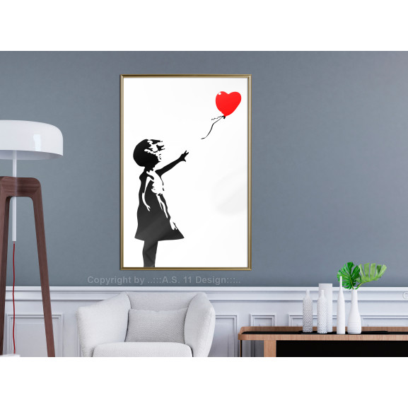 Poster Banksy: Girl with Balloon I