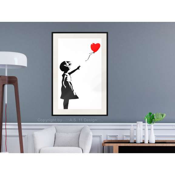 Poster Banksy: Girl with Balloon I