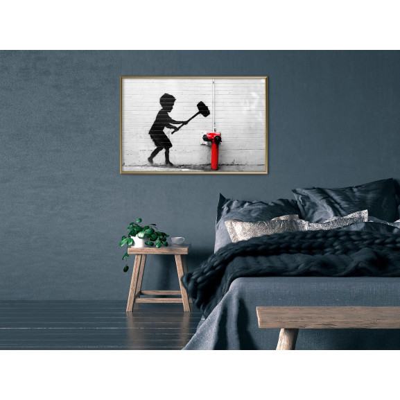 Poster Banksy: Hammer Boy