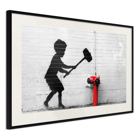 Poster Banksy: Hammer Boy