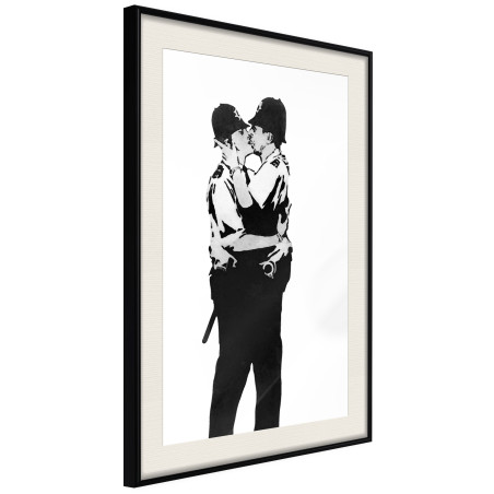 Poster Banksy: Kissing Coppers I-01