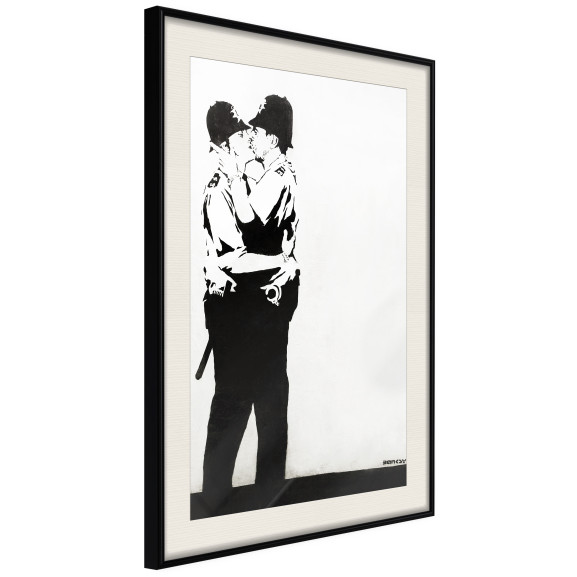 Poster Banksy: Kissing Coppers II