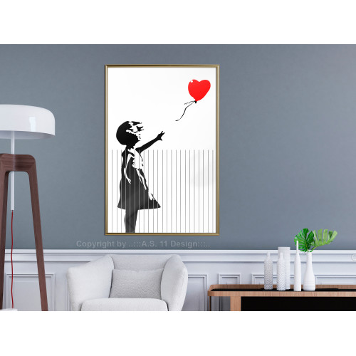 Poster Banksy: Love is in the Bin
