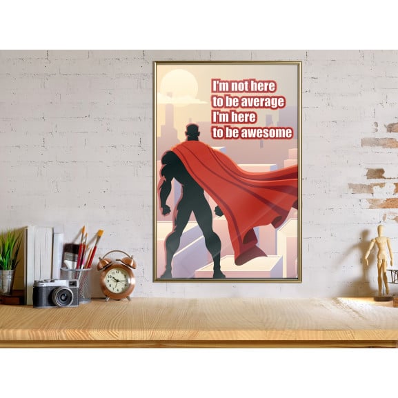 Poster Be Your Own Superhero