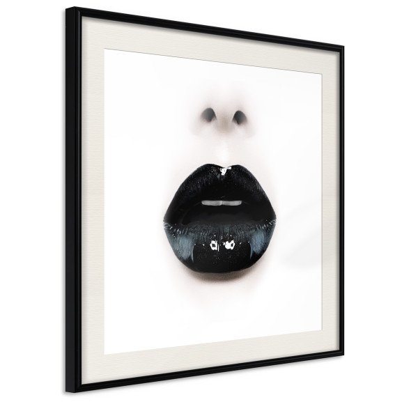 Poster Black Lipstick (Square)